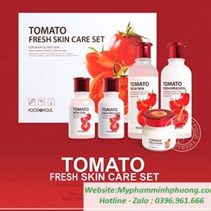 bo-duong-cham-soc-da-chiet-xuat-ca-chua-Foodaholic-Tomato-Fresh Skin-Care-Set-han-quoc