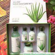 bo-duong-lo-hoi-Aloe-Aqua Skin-Care-Set-han-quoc-5in1