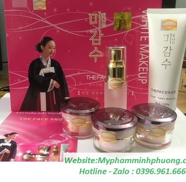 bo-my-pham-tri-nam-tan-nhang-the-face-shop-hong-5in1-han-quoc