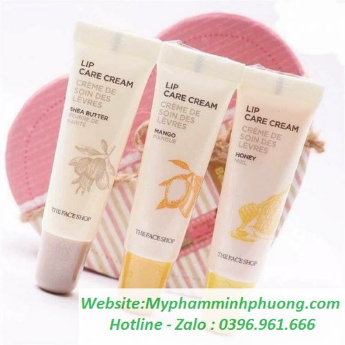 Son dưỡng môi The Face Shop Lovely Meex Lip Care Cream Mỹ Phẩm Minh