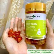 VIEN-UONG-MAM-DAU-LANH-UC-Super Lecithin-1200mg-100-vien-Healthy-Care