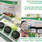 bộ dechangkum trị nám chiết xuất hoa quả