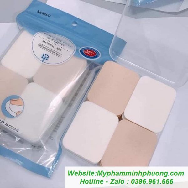 bong-tan-kem-miniso-16-mieng-nhat-ban-4