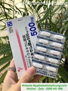 vien-uong-trang-da-tri-nam-transamin-500mg-cao-cap-tu-nhat-ban
