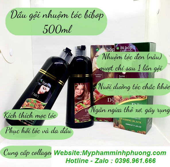 dau-goi-nhuom-toc-phu-bac-bibop-500ml-nhat-ban