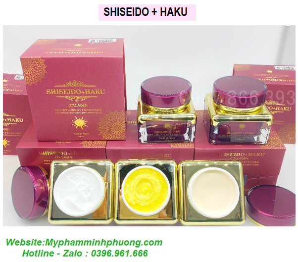 chất kem của kem shiseido haku