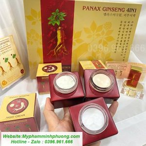 nhiều hũ kem panax ginseng