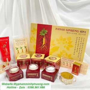 bộ-mỹ phẩm panax ginseng